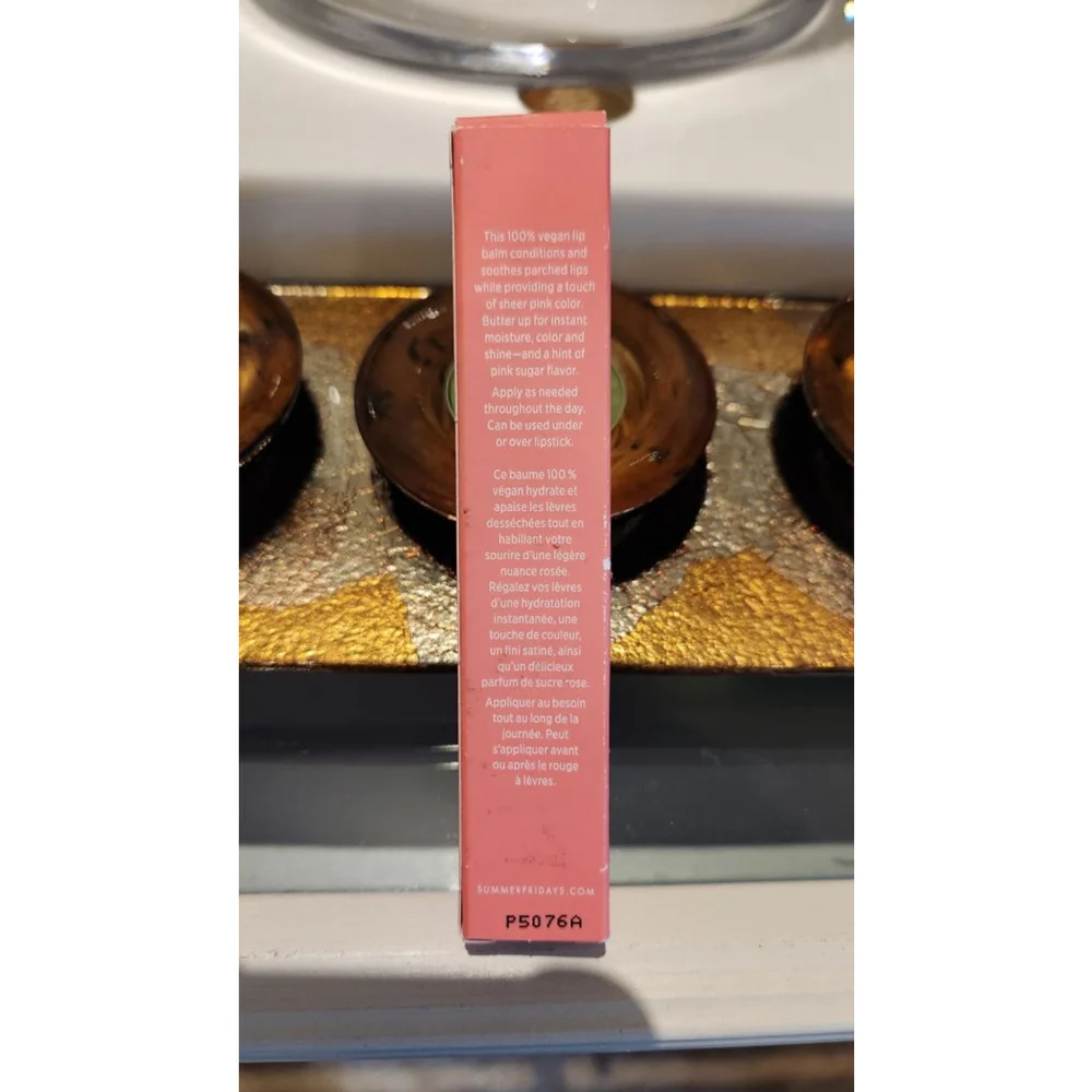 Summer Fridays Pink Sugar Lip Butter Balm